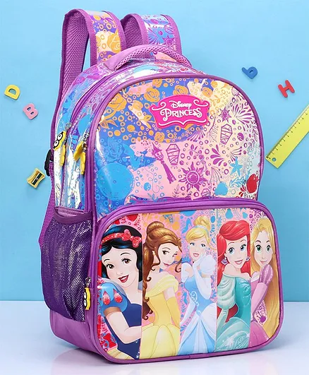Disney Princess Holographic School Bag Multicolour - 41 cm