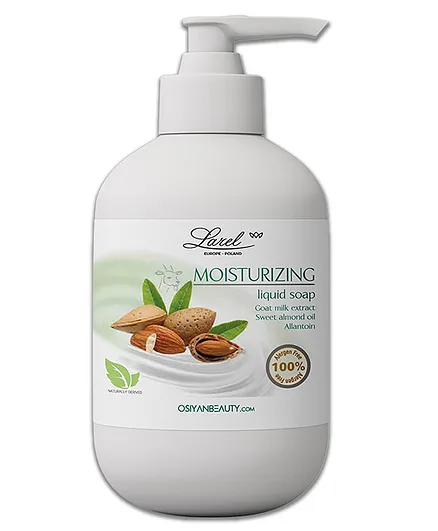 Larel Liquid Soap with Goat Milk & Sweet Almond Oil Moisturizing - 500 ml
