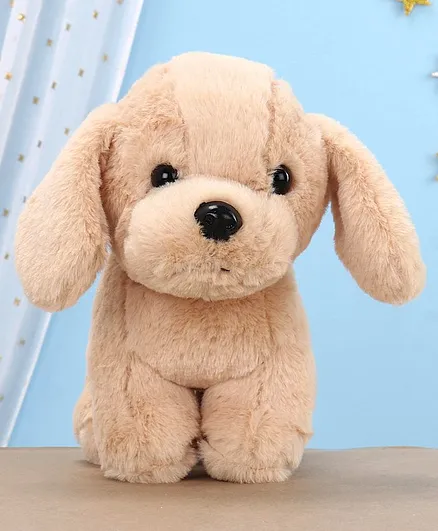 Dimpy Stuff Puppy Soft Toy - Length 24 cm (Color May Vary)