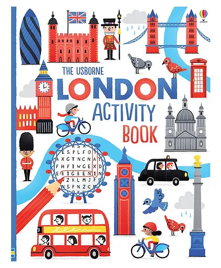Usborne London Themed Activity and Sticker Book - English