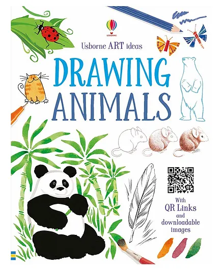 Usborne Drawing Animals Book - English