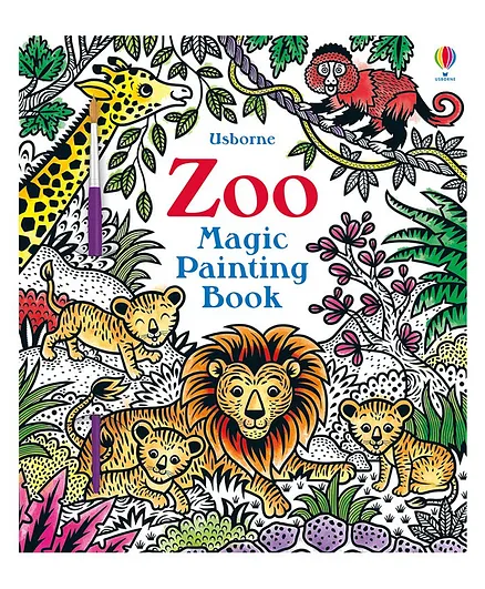 Harper Collins Zoo Magic Painting Book - English
