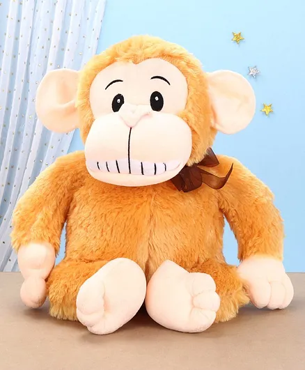 Toytales Monkey Soft Toy Beige - Height 40 cm
