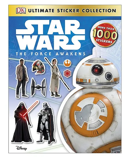 Stars Wars Firce Awakens Ultimate Sticker Collection Book - English