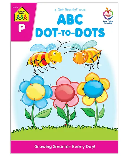 ABC Dot-to-Dot Colouring Book - English