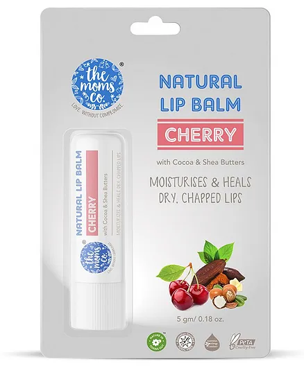 The Moms Co. Natural Cherry Lip Balm - 5 gm