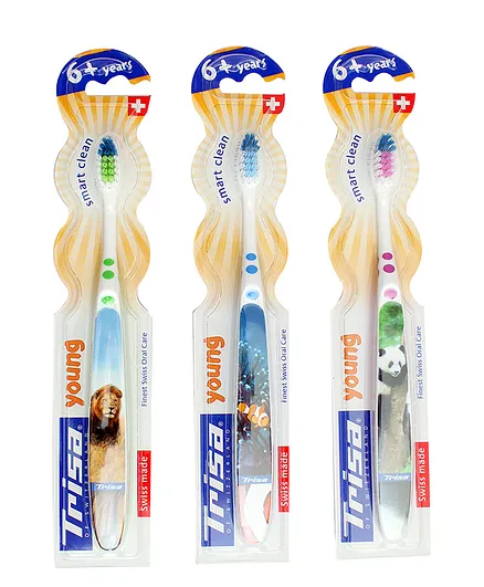 Trisa Pro Clean Toothbrush - Colour May Vary (Pack of 1 Toothbrush)