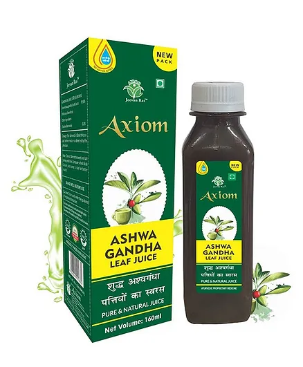 Axiom Ayurveda Ashwagandha Leaf Juice - 160 ml