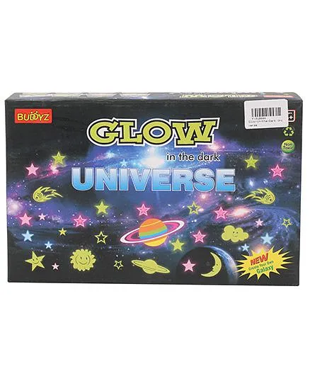 Buddyz Glow-in-the-Dark Universe Sticker 