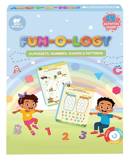 Miniwhale Fun-O-Logy Activity Game - Muticolor