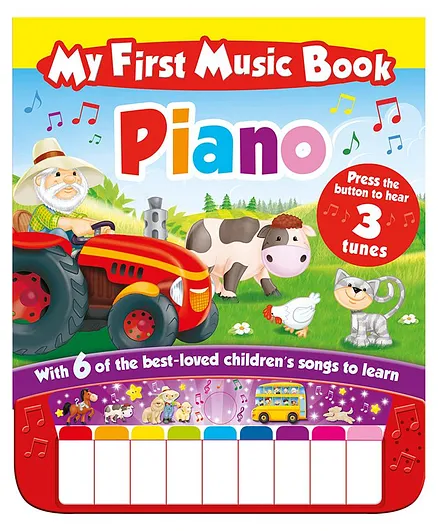 Igloo Books My First Music Book Piano Activity Book - English 