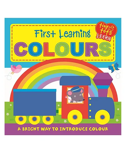 Igloo Books First Learning Colours Touch And Feel Book - English