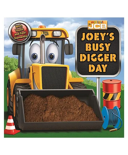 Igloo Books My First JCB: Joey's Busy Digger Day Board Book - English