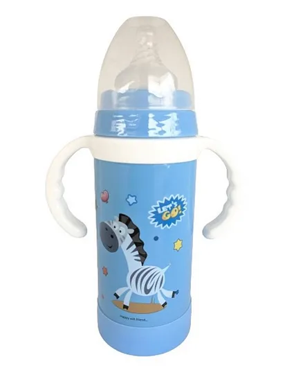 Syga 2 in 1 Feeding and Water Bottle Blue - 360 ml