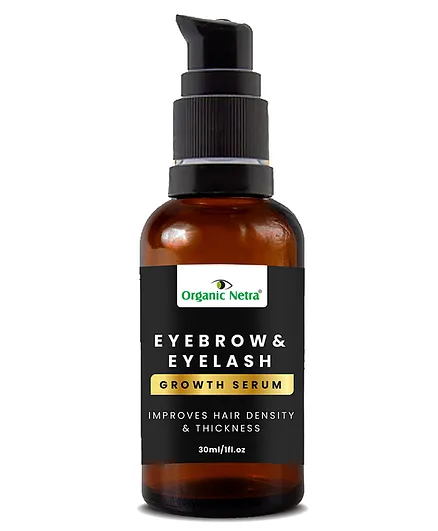 Organic Netra Eyebrow & Eyelash Growth Serum - 30 ml