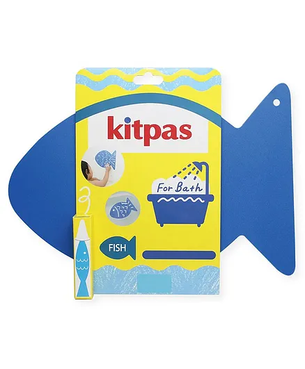 Kitpas Bath Fish Board - Blue