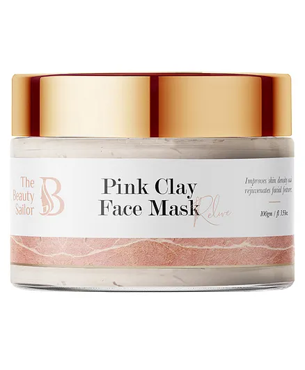 The Beauty Sailor Pink Clay Face Mask - 100 gm