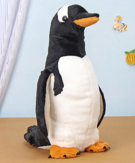 Wild Republic Penguin Soft Toy Black  - Height 31 cm