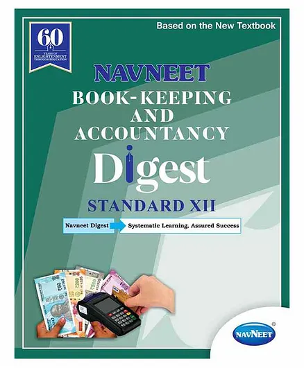 Navneet Book Keeping & Accountancy Digest Std 12 Maharashtra State Board - English