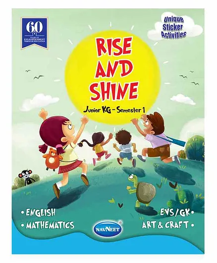 Navneet Rise and Shine Junior KG Semester 1 Book - English