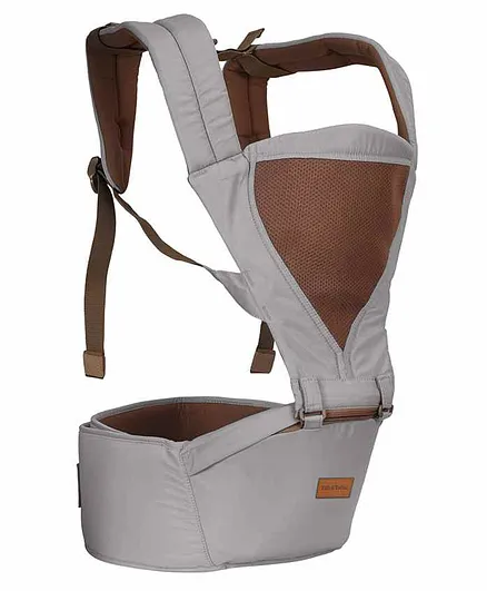 Tiffy & Toffee Baby Bunk Hip Seat Baby Carrier - GREY