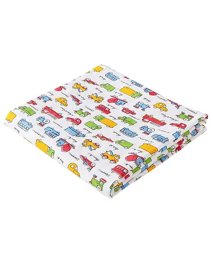 babywish Space Astronaut Print Muslin Swaddle Blankets - Multicolour