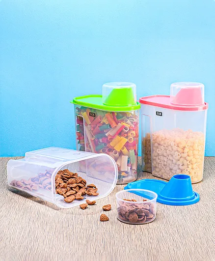 Snack Container Set of 3 - Multicolour