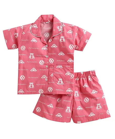 Teddy bear night suit Clearance