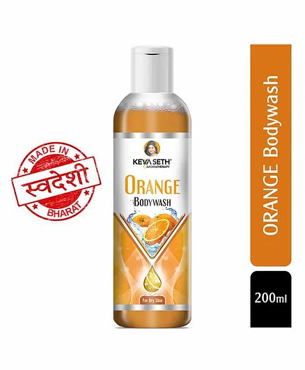 Keya Seth Aromatherapy Orange Bodywash - 200 ml