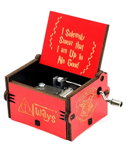 Caaju Harry Potter Wooden Handcrafted Music Box - Red