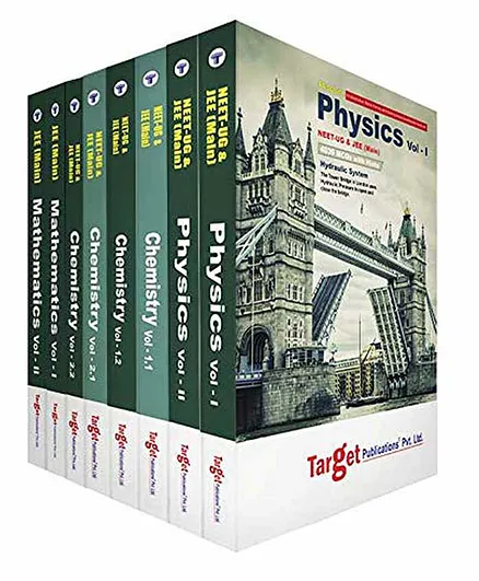 JEE Main Absolute PCM Books Set Of 8 - English