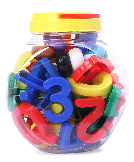 Avis Jumbo Magnetic Alphabets 47 Pieces - Multicolour