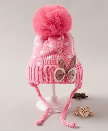 Babyhug Cap Medium - Pink