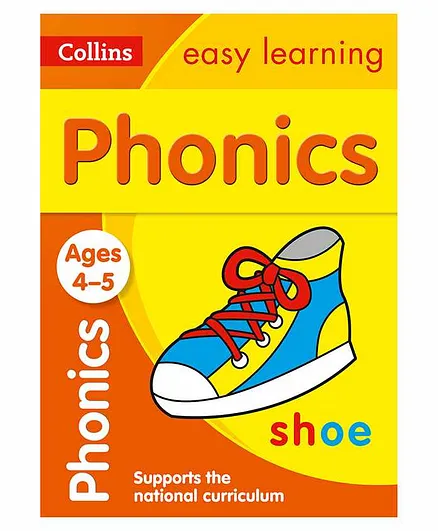 Harper Collins Easy Learning Pre School Phonics Activity Book - English 
