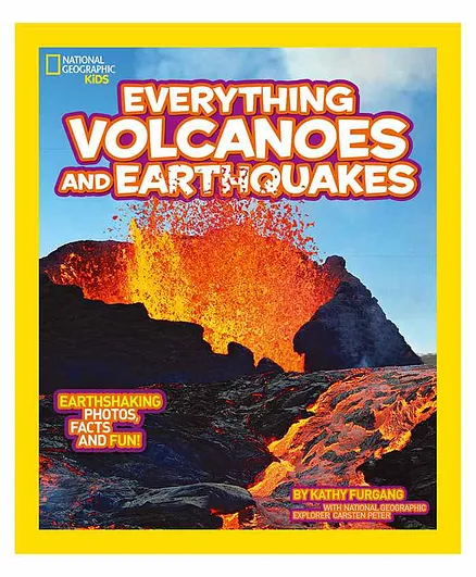 National Geographic Everything Volcanoes And Eathquakes Book - English