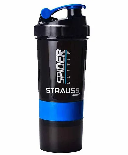 Strauss Spider Shaker Bottle Blue - 500 ml