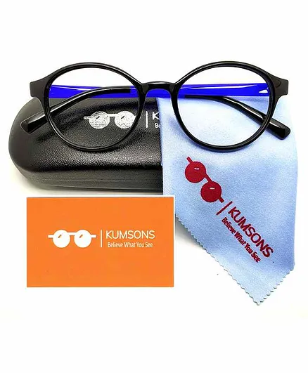 Kumsons Polycarbonate Anti Glare Glasses - Blue