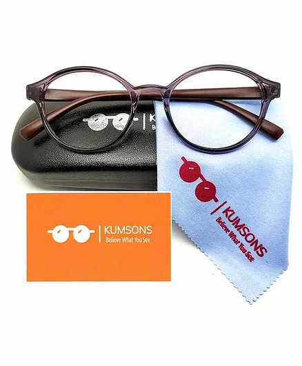 Kumsons Polycarbonate Anti Glare Glasses - Brown