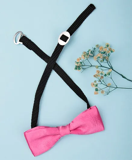 Arendelle Satin Bow Tie - Pink