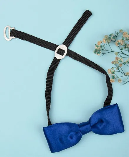 Arendelle Satin Bow Tie - Blue