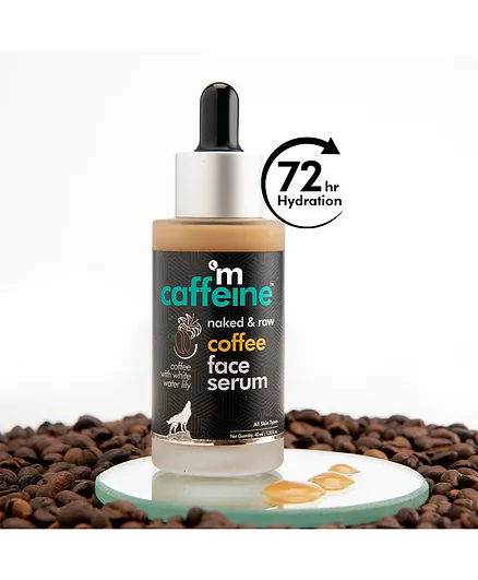 mCaffeine Naked & Raw Coffee Face Serum - 40 ml
