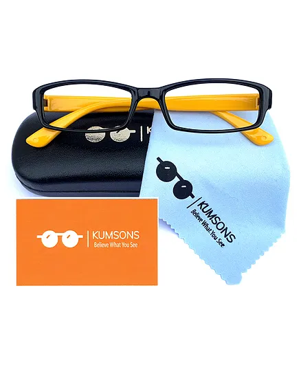 Kumsons Unbreakable Blue Light Blocking Anti Glare Glasses - Yellow
