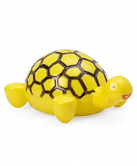 Negi Turtle Money Bank - Yellow
