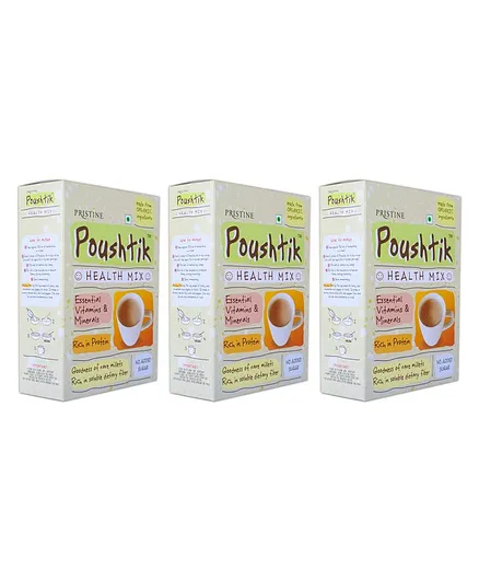 Pristine Poushtik Health Mix Pack of 3 - 400 gm each
