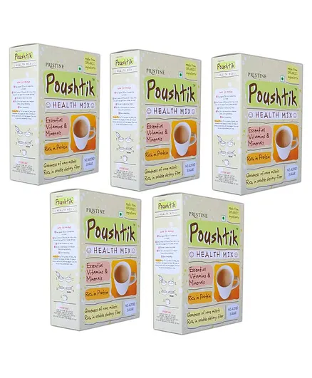 Pristine Poushtik Health Mix Pack of 5 - 400 gm each