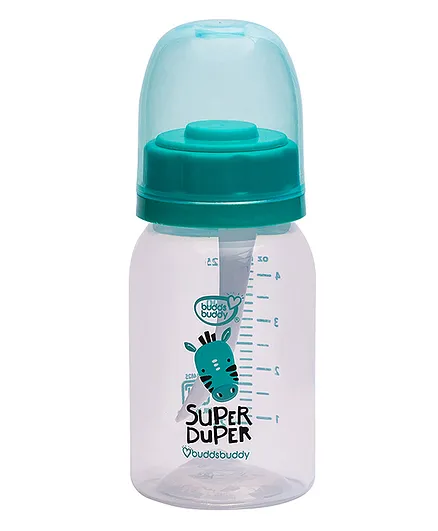 Buddsbuddy BPA Free Feeder With Spoon Green - 125 ml