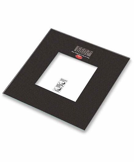 Easycare Tempered Glass Digital Weighing Scale - Black