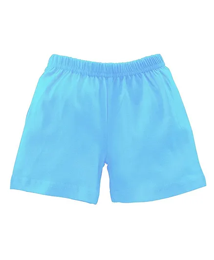 BRATMA Solid Shorts - Sky Blue