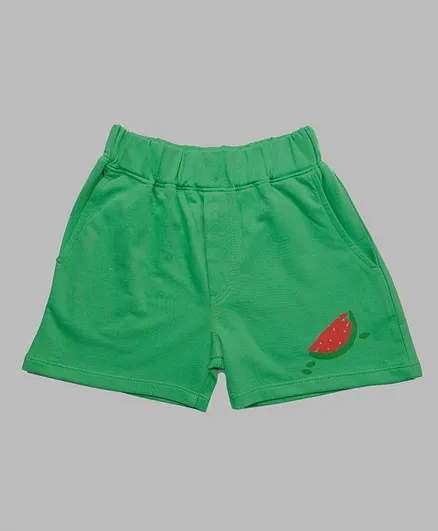Plan B Melon Printed Shorts - Green
