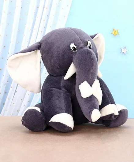 Deals India Elephant Soft Toy Grey - Height 22 cm